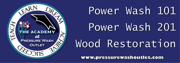 THE ACADEMY AT PRESSURE WASH OUTLET